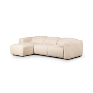 Radley Power Recliner 3-Piece Sectional W/ Chaise - Antigo Natural