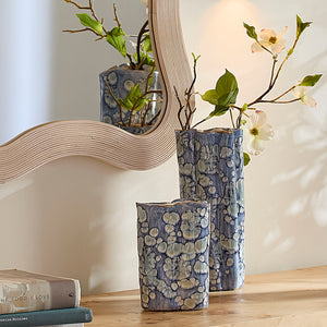 Cloud Ceramic Decorative Set of 2 Vases