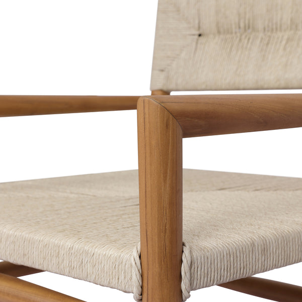 Lomas Outdoor Chair In Natural Teak
