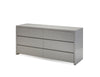 Blanche Double Dresser in high gloss stone
