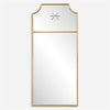 Caddington Tall Brass Mirror