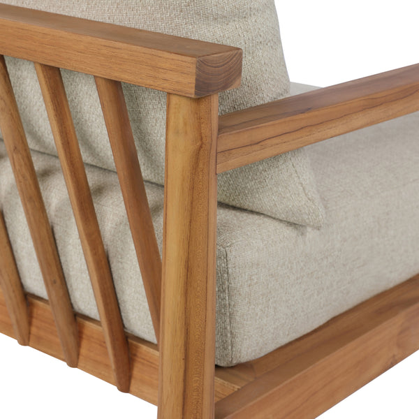 Irvine Outdoor Sofa 96" in Natural Teak
