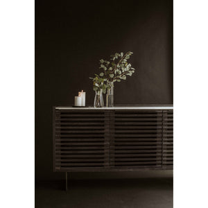Paloma Sideboard Charcoal Grey with Marble Top