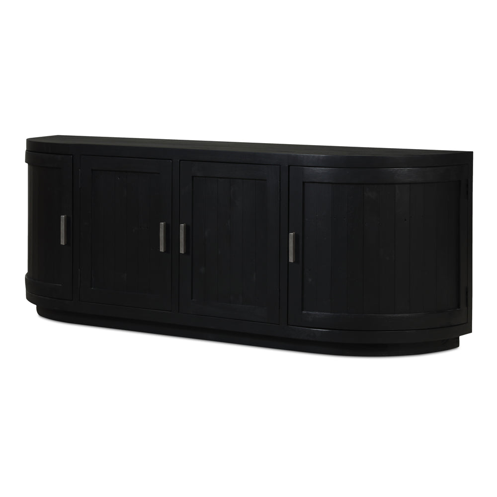 Moe's Nicola Media Cabinet with Curved Doors