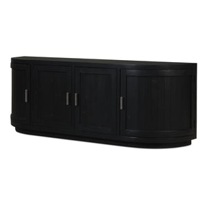 Moe's Nicola Media Cabinet with Curved Doors