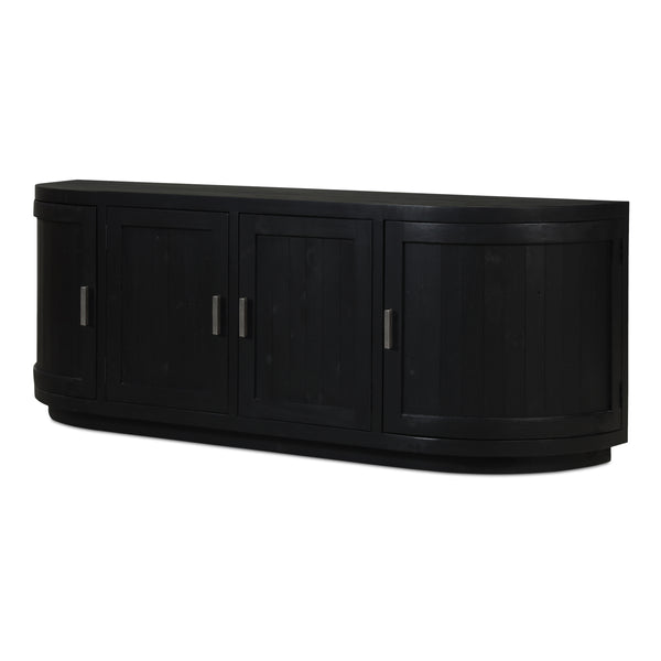 Moe's Nicola Media Cabinet with Curved Doors