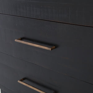 Suki 6 Drawer Dresser- Burnished Black