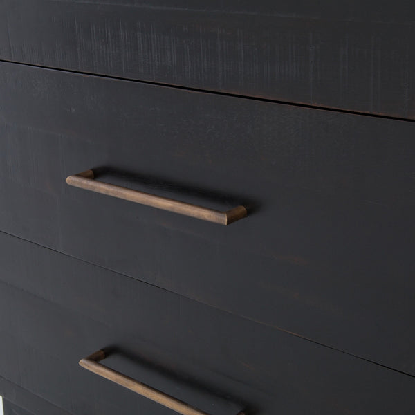 Suki 6 Drawer Dresser- Burnished Black