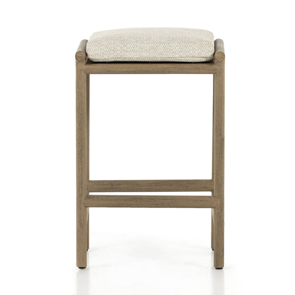 Kyla Outdoor Stool In Brown/Sand In Counter