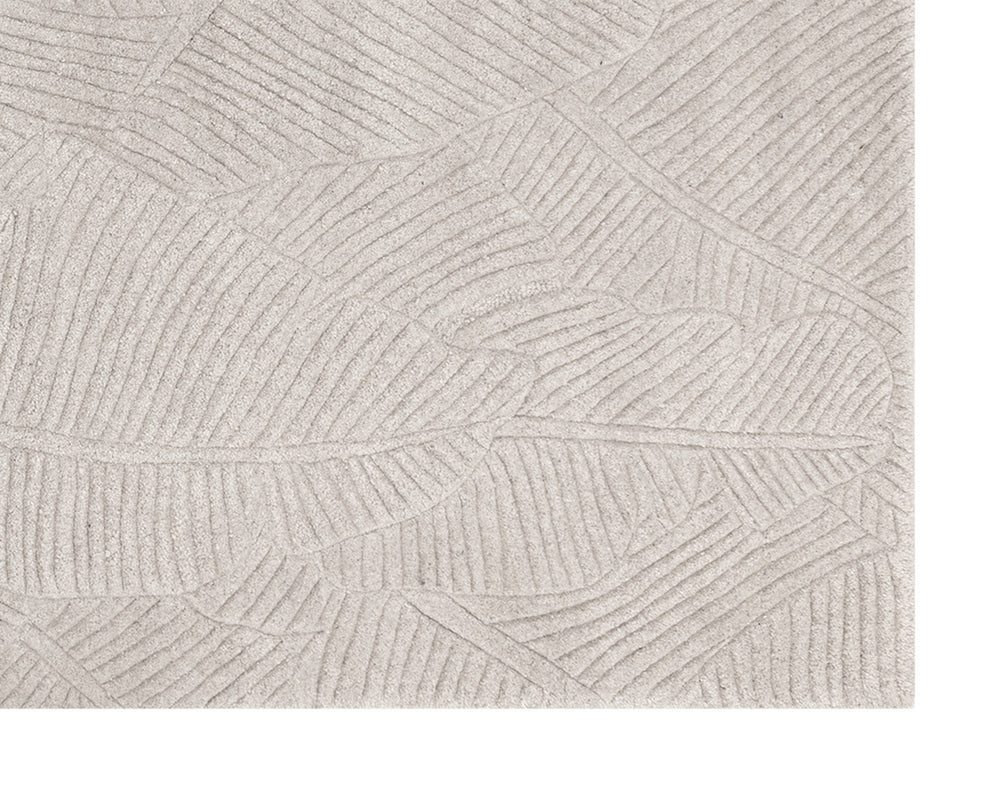CALATHEA HAND-TUFTED RUG - OATMEAL - 10' X 14'