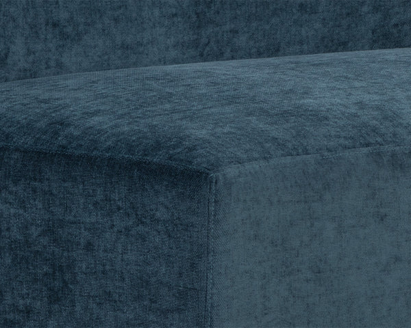 JACLYN MODULAR - ARMLESS CHAIR - DANNY DUSTY BLUE
