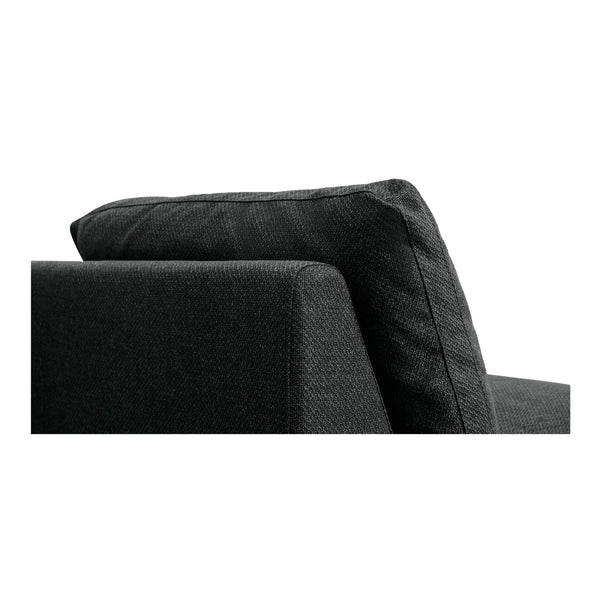 Miles Outdoor Chaise in Speckled Charcoal