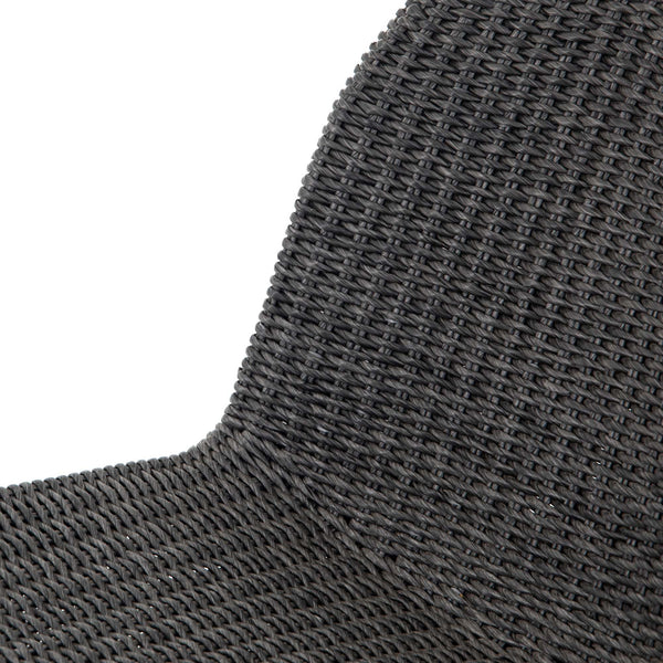Portia Outdoor Dining Chair In Vintage Coal