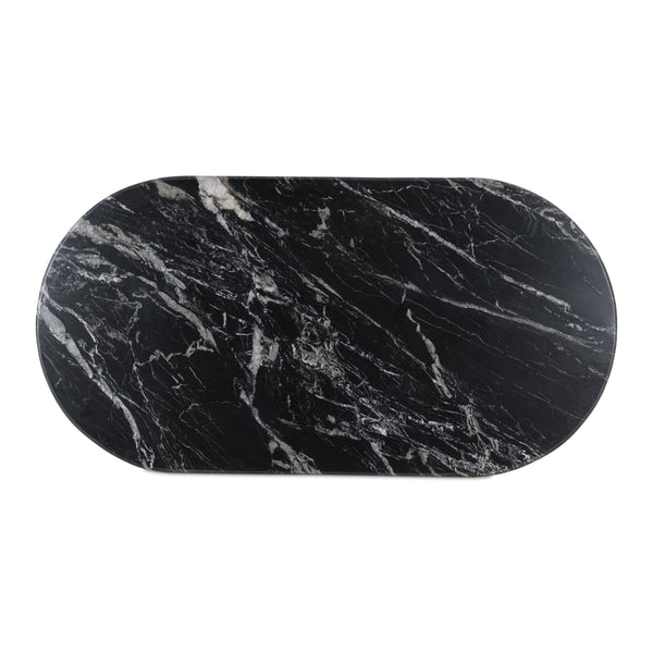Oranda Dining Table - Black Marble