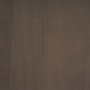 Shima Round Dark Brown Wood W/Arched Legs Coffee Table