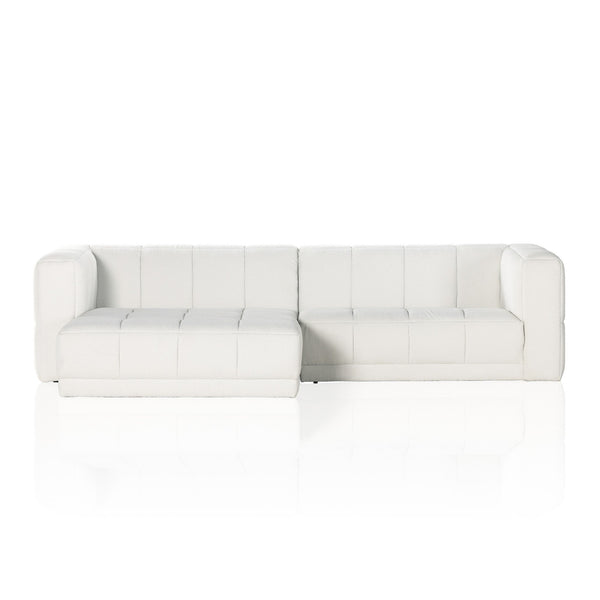 Tavi 2-Piece Sectional - FIQA Boucle Natural