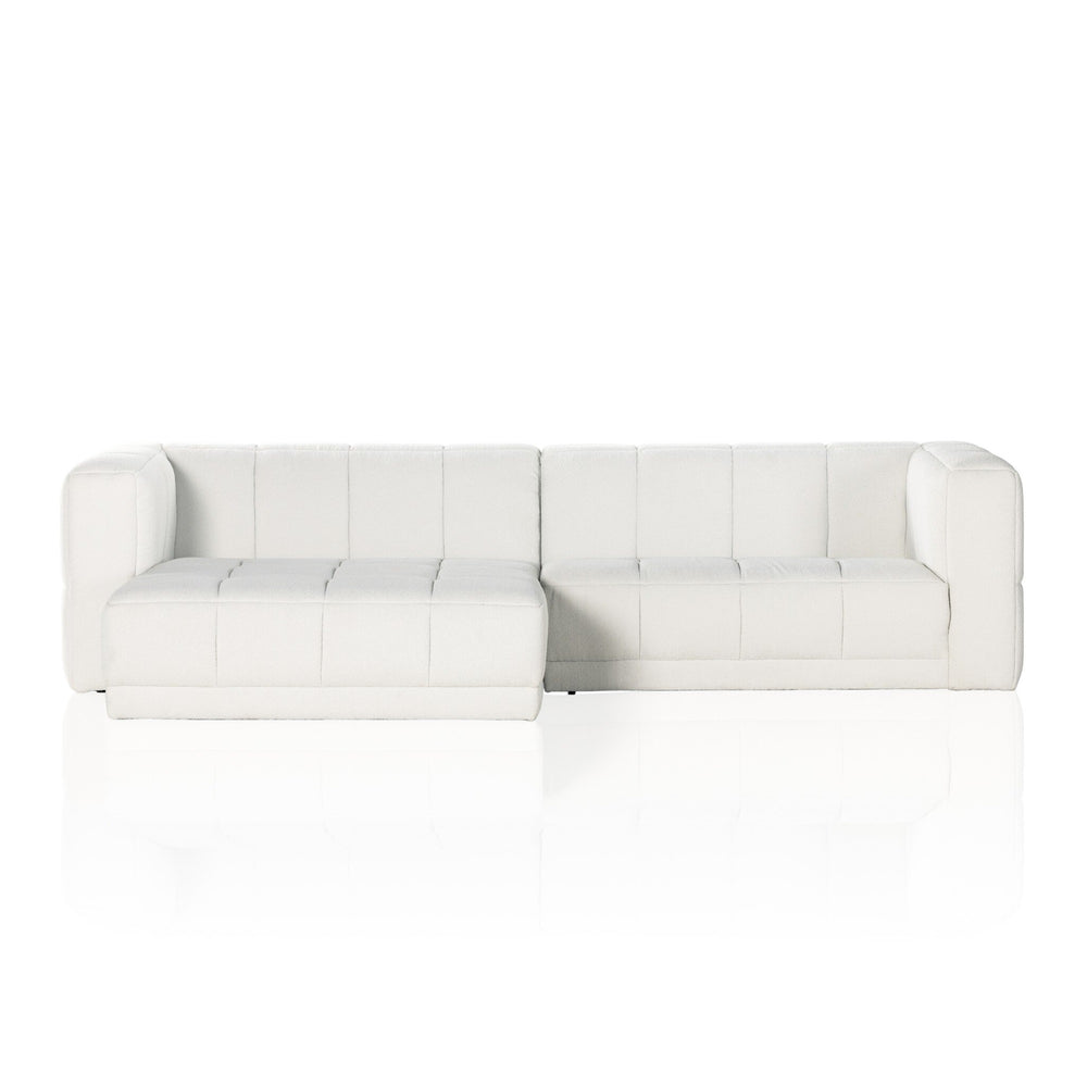 Tavi 2-Piece Sectional - FIQA Boucle Natural