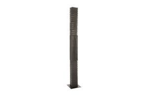 Black Wood Abstract Sculpture, Assorted with Natural Characteristics