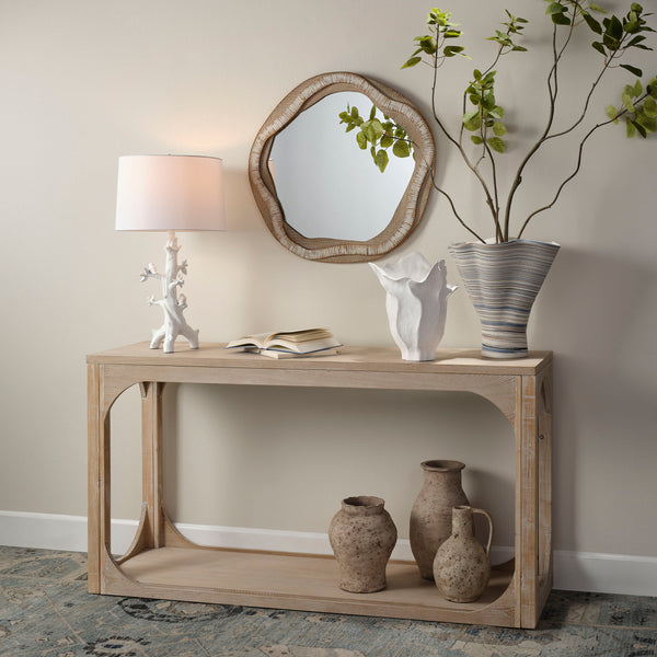 Everett Wood Console Table