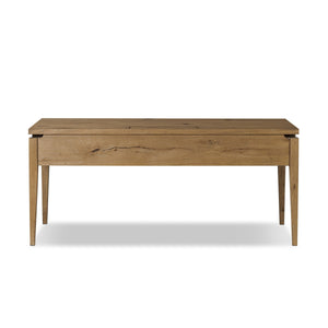 Bergstrom Desk - Warm Natural Oak Veneer