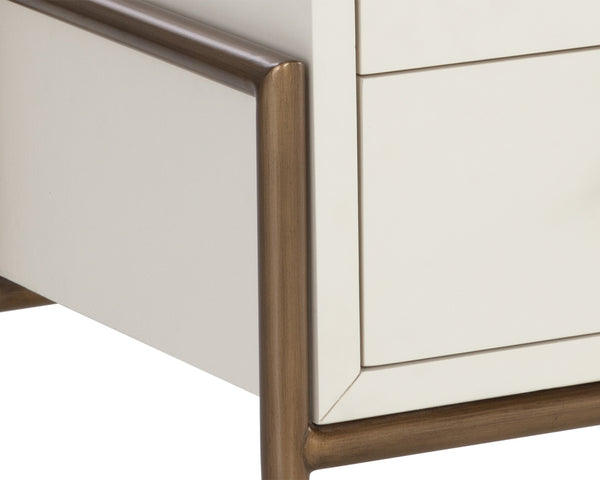 WELDRICK NIGHTSTAND - OYSTER