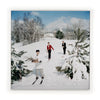 Skiing Waiters (48" X 48") In Slim Aarons's Showcase In Photography Art