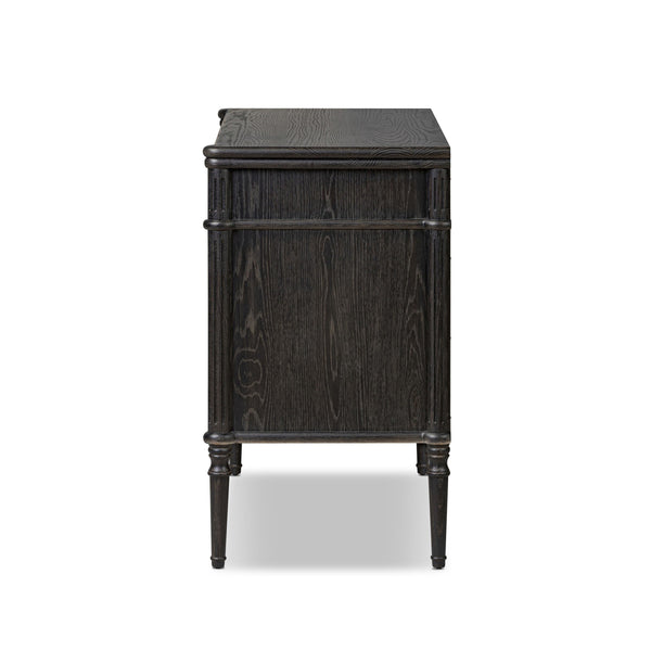 Toulouse Chest - Distressed Black