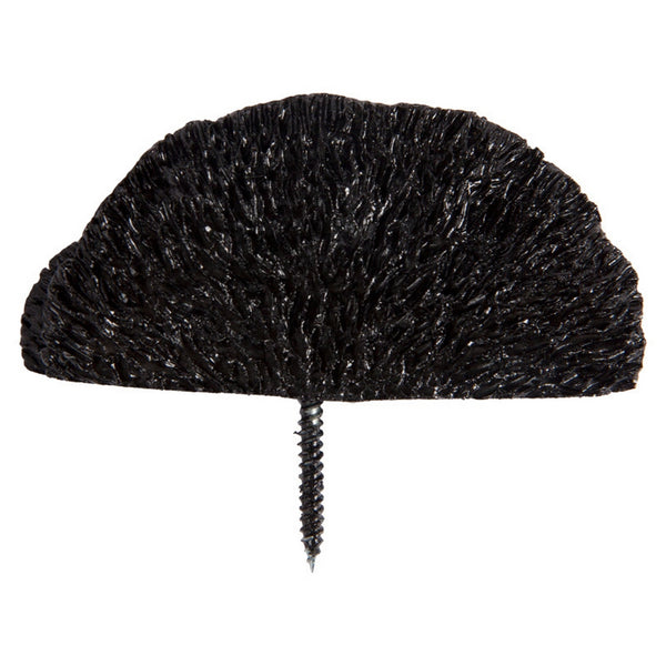 Shelf Mushroom Wall Play, Set of 2, Black Shine