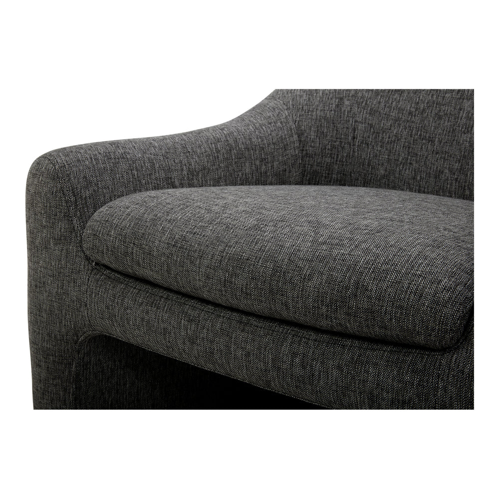 Moe's Kenzie Accent Chair in Shadowed Grey