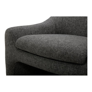 Moe's Kenzie Accent Chair in Shadowed Grey