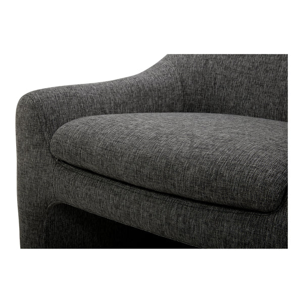 Moe's Kenzie Accent Chair in Shadowed Grey