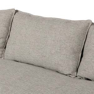 Andre Outdoor Sofa 96" in Alessi Slate