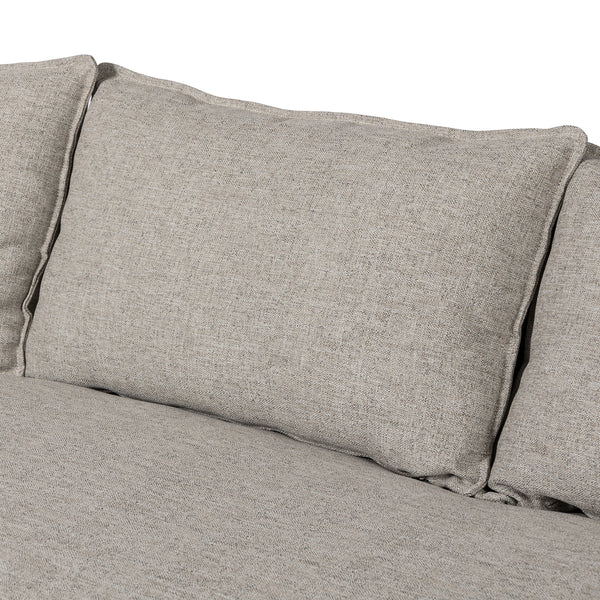 Andre Outdoor Sofa 96" in Alessi Slate