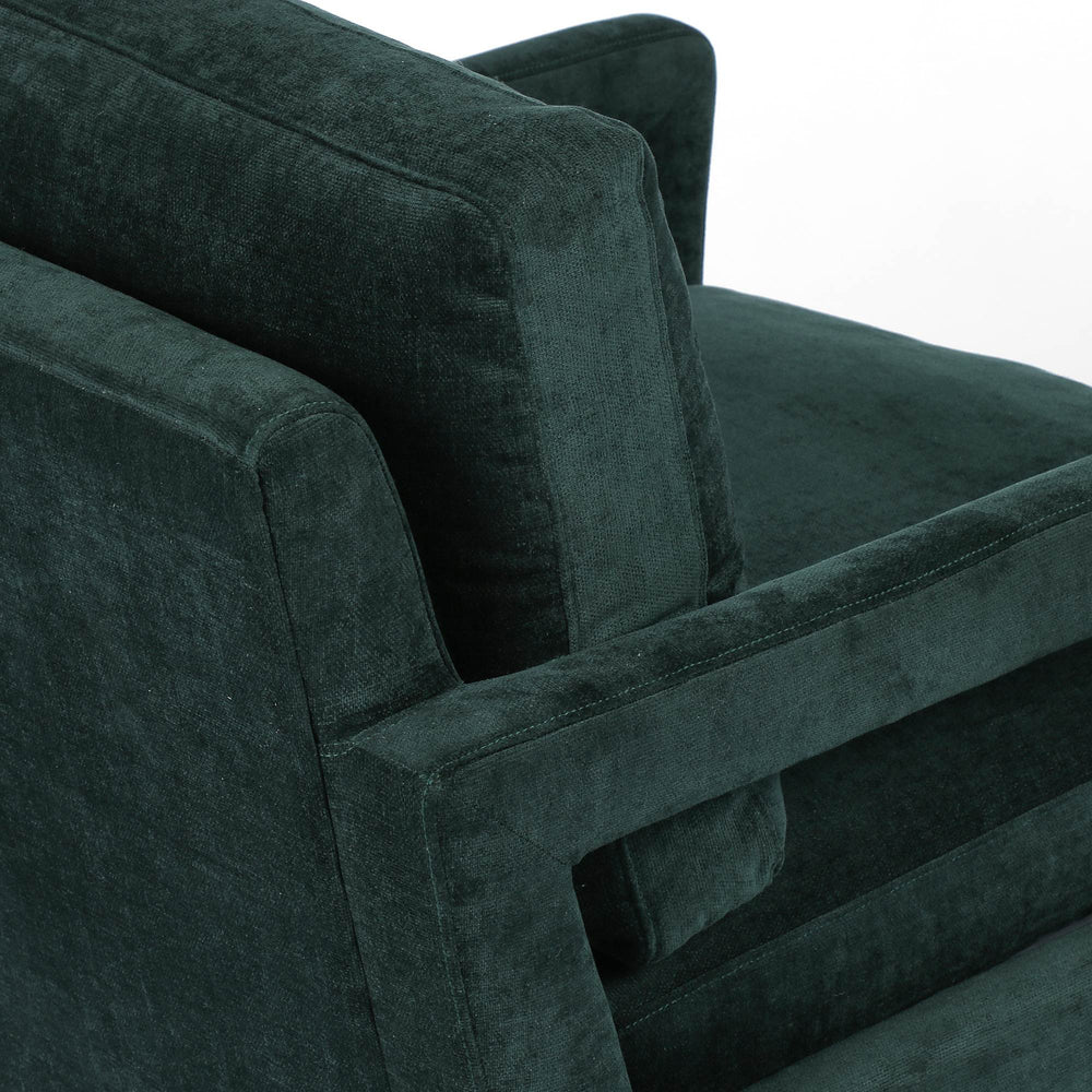 Olson Chair-Emerald Worn Velvet