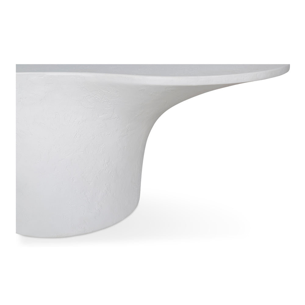 Moe's Yumi Outdoor Coffee Table in White