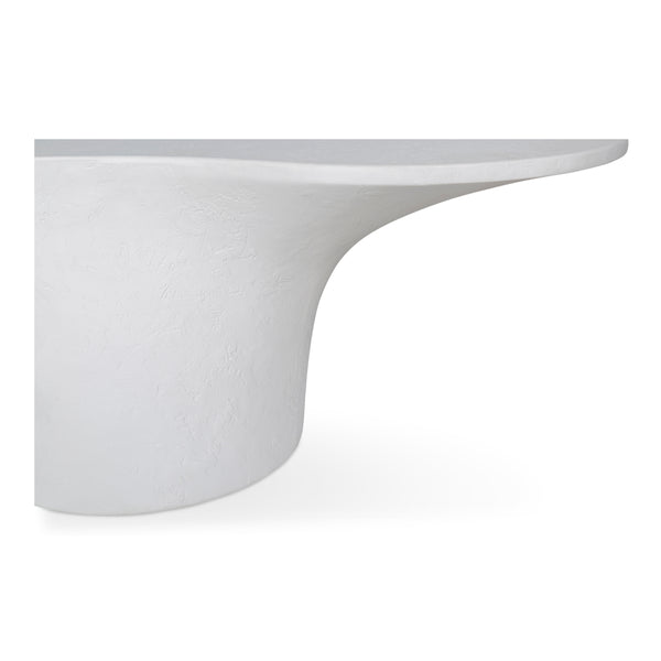 Moe's Yumi Outdoor Coffee Table in White
