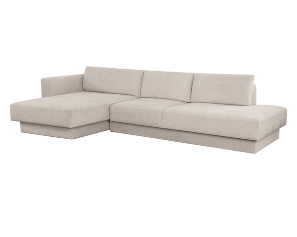 TECOMA SOFA CHAISE - LAF - DANNY CREAM