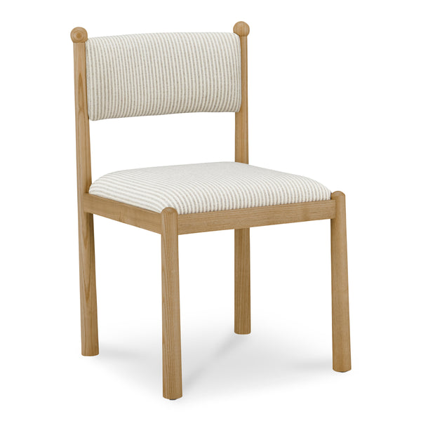Villetta Dining Chair Set - Striped Upholstery