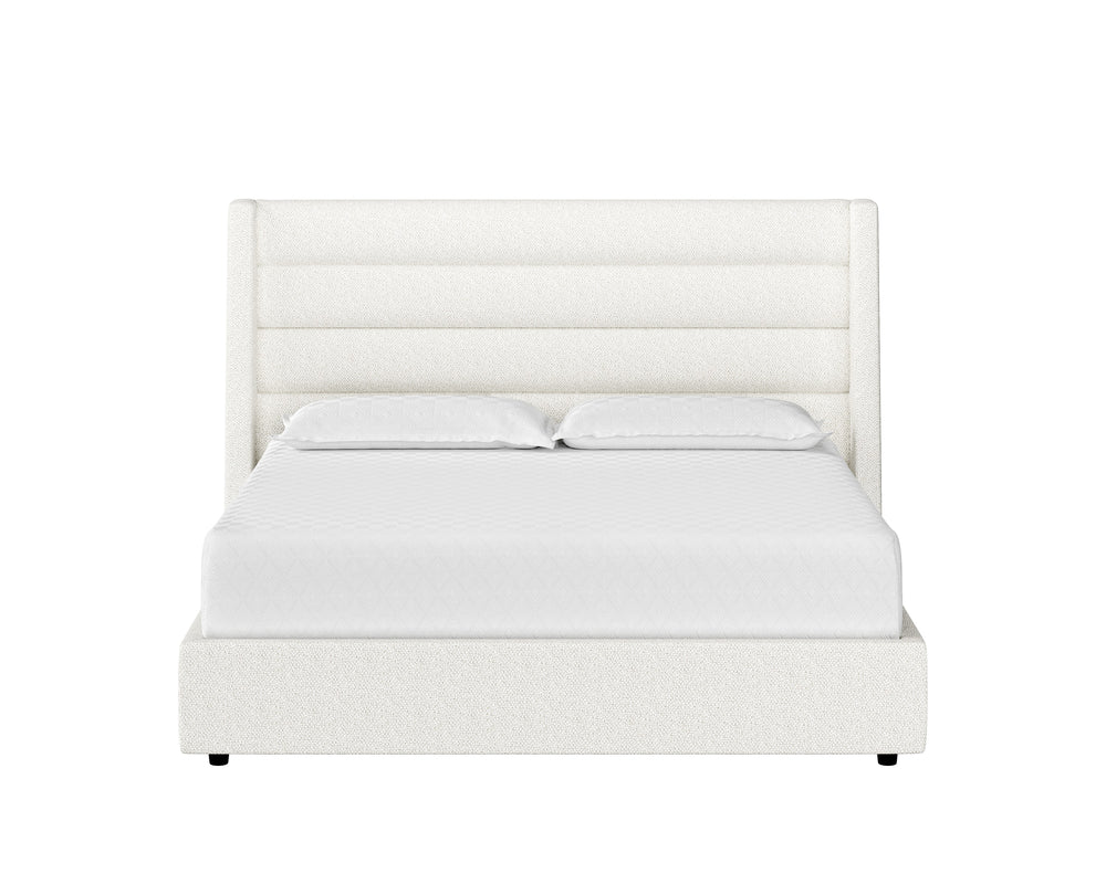 EMMIT BED - KING - MERINO PEARL
