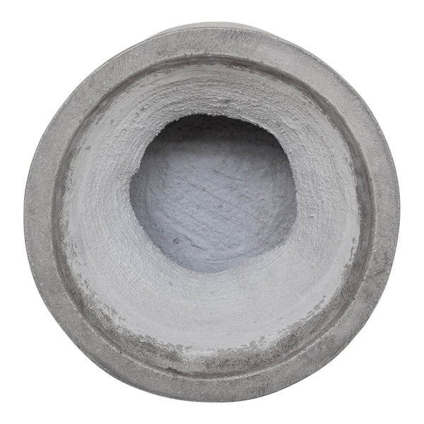 Hourglass Outdoor Stool in Grey Concrete
