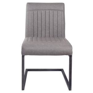 Ronan Dining Chair In Antique Graphite Gray