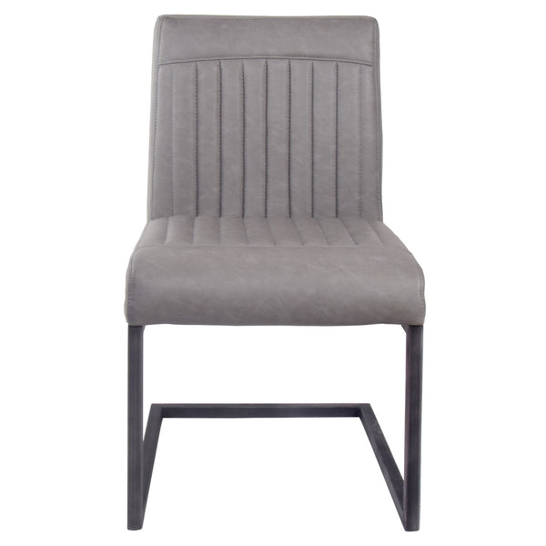 Ronan Dining Chair In Antique Graphite Gray