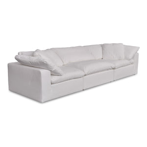 Moe's Clay Modular Sofa in Cream White