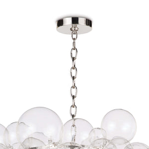 Nimbus Glass Chandelier (Clear)