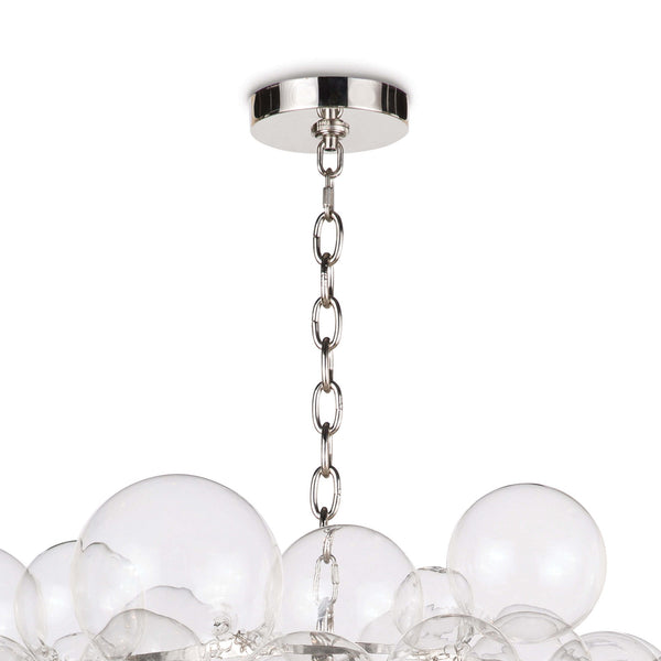 Nimbus Glass Chandelier (Clear)