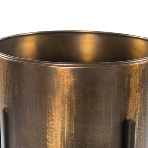Jed Planter-Weathered Brass