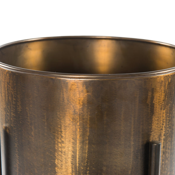 Jed Planter-Weathered Brass