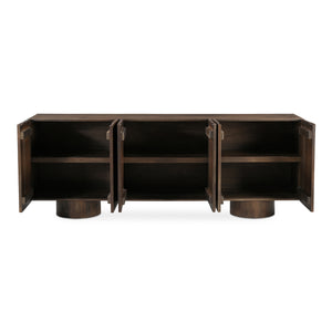 Moe's Hadley Sideboard in Warm Brown Neem Wood