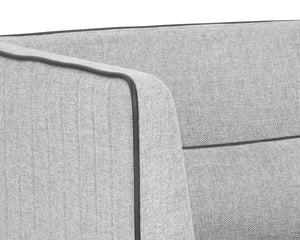 BATAVIA ARMCHAIR - BELFAST HEATHER GREY