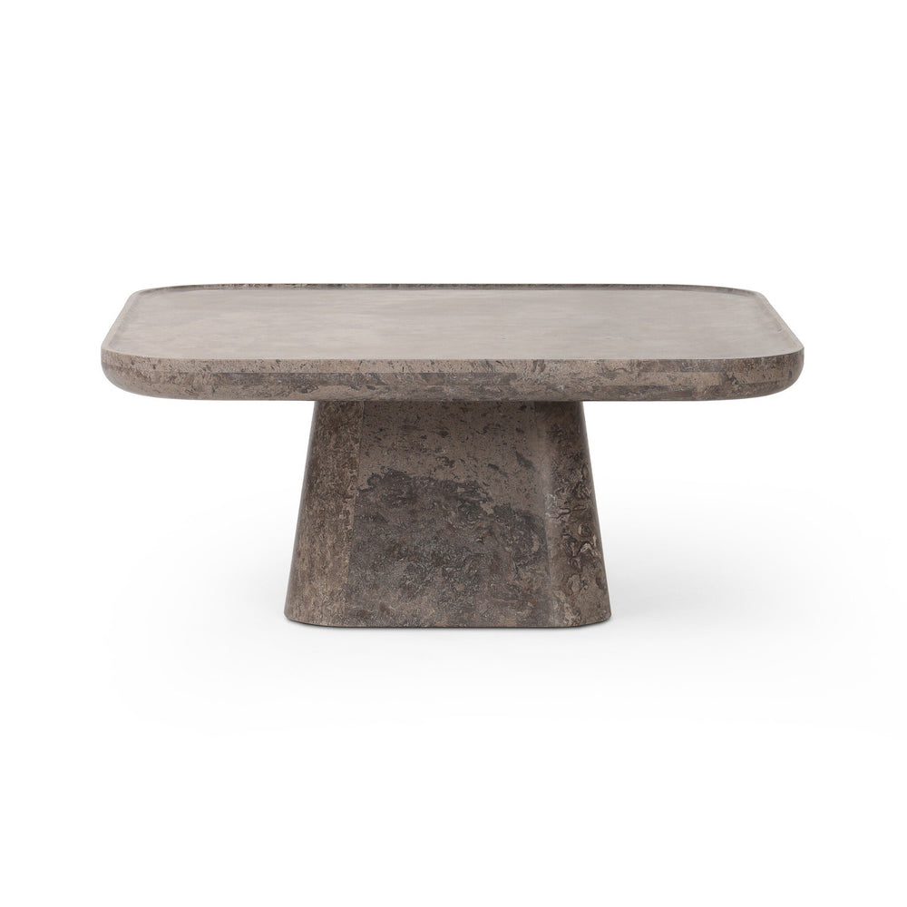 Zane Coffee Table - Warm Grey Marble